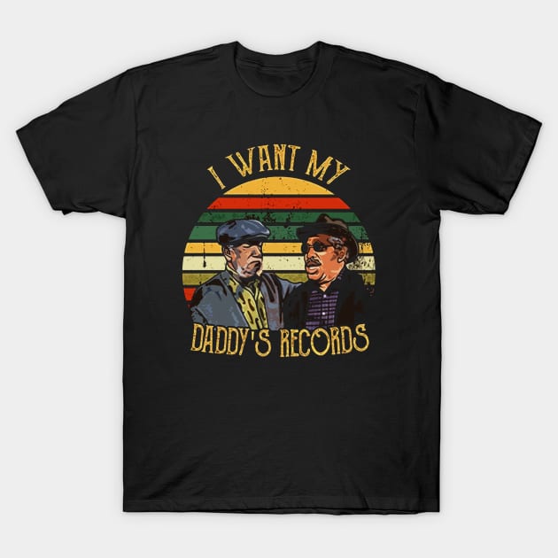 I Want My Daddy Records T-Shirt by doogwest